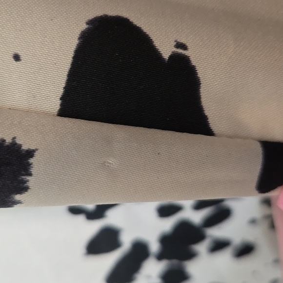 ASOS Animal PRINT MAXI DRESS Plus 14 TALL WOMENS BLACK OFF WHITE - Picture 6 of 9